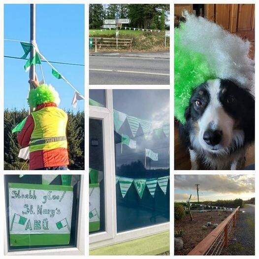Scenes around Touraneena and Ballinamult leading up to the intermediate football county final Scenes around Touraneena and Ballinamult leading up to the intermediate football county final