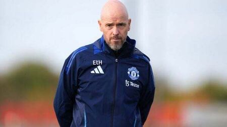 Erik ten Hag in confident mood as Man Utd target rare European victory