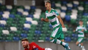 Shamrock Rovers ease to dominant win over Larne amid reported sectarian chanting