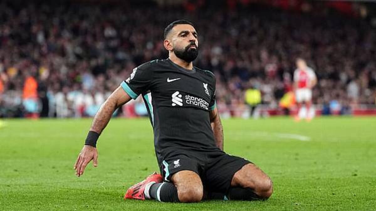 Mohamed Salah equaliser denies Arsenal victory against title rivals Liverpool