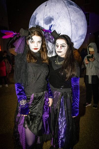  Spraoi, 'Dearg Due' Fire and Shadows procession. Photo: Joe Evans