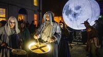 WATCH: Spraoi dances An Dearg Due in spooktacular parade