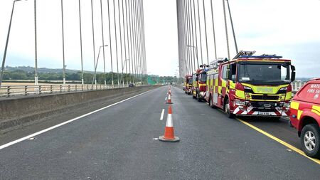 Waterford City Fire Service complete training on River Suir Bridge