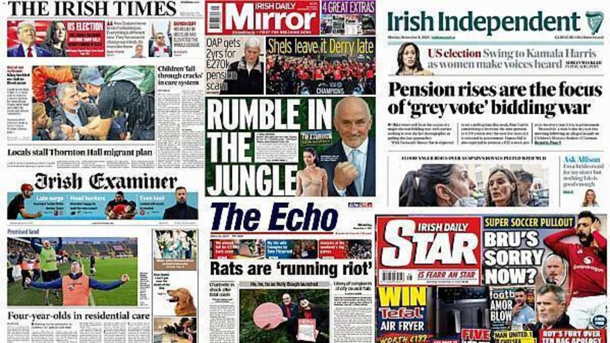 What the papers say: Monday's front pages