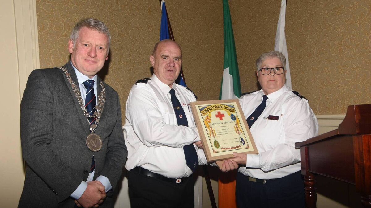 Red Cross honours for Déise man