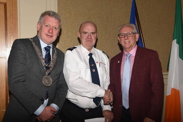Metropolitan Mayor Joe Kelly and Waterford Mayor Jason Murphy attended the mayoral reception.