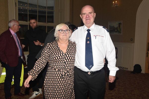 Richie Purcell, retired paramedic, at the ceremony. All photos by Frankie McEvoy.