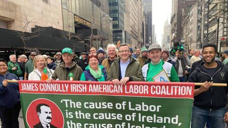 Stalwart of Sinn Féin party Gerry Carroll is laid to rest