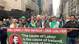 Stalwart of Sinn Féin party Gerry Carroll is laid to rest