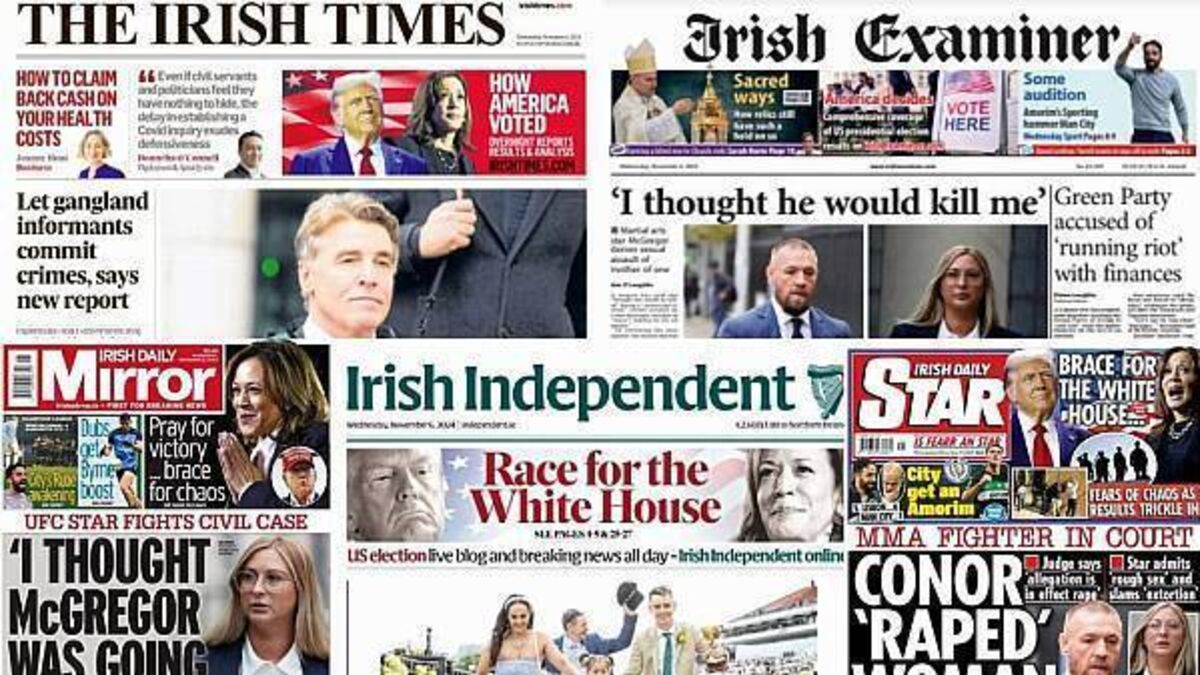 What the papers say: Wednesday's front pages