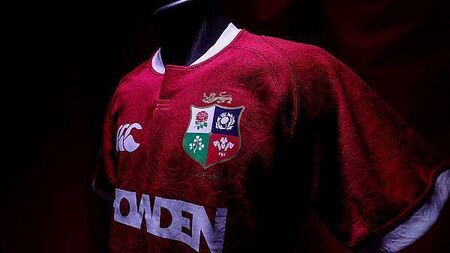Canterbury unveils new British and Irish Lions jersey