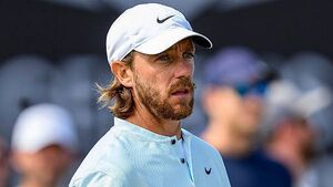 Tommy Fleetwood equals course record to lead after first round in Abu Dhabi