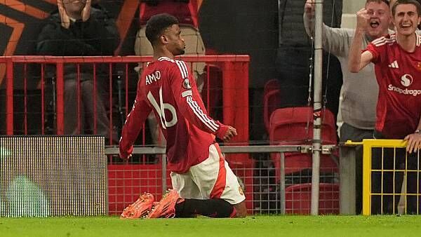 Amad Diallo double ends Manchester United’s year-long wait for a European win
