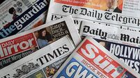 What the papers say: Friday's front pages
