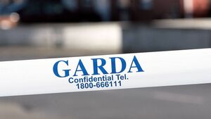 Two-car crash at Kilmeaden