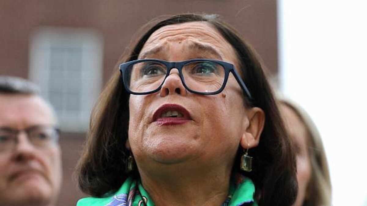 Sinn Féin’s McDonald refuses to rule out coalition with Fine Gael or Fianna Fáil