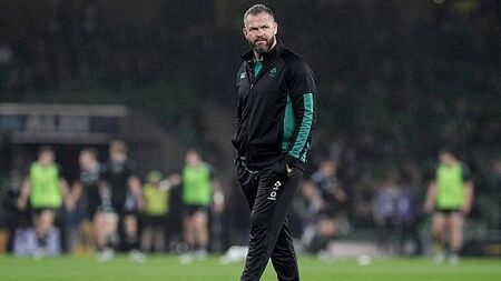 Andy Farrell admits Irish mood ‘sombre’ after New Zealand inflict rare home loss