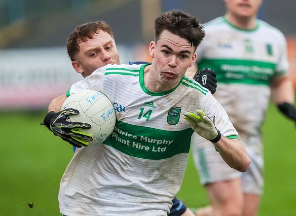 Fenor's Darragh Murphy tries to avoid the challenge of Firies Niall Donohue Fenor's Darragh Murphy tries to avoid the challenge of Firies Niall Donohue