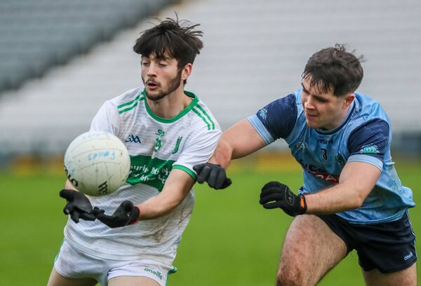Fenor's Iarla Hennessy collects possession ahead of Firies Diarmuid Brosnan Fenor's Iarla Hennessy collects possession ahead of Firies Diarmuid Brosnan