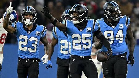 Carolina Panthers seal overtime victory over New York Giants in Munich