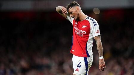 Arsenal defender Ben White set for injury lay-off