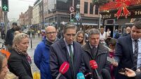 Simon Harris confronted over homelessness while on Dublin canvass