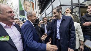 Harris hopes parties engage in ‘good-spirited political match’ during campaign Harris hopes parties engage in ‘good-spirited political match’ during campaign
