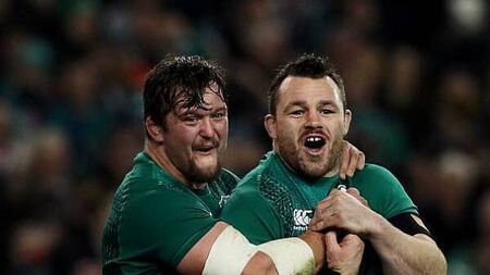 Andrew Porter says veteran mentor Cian Healy remains a ‘huge asset’ for Ireland