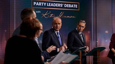 Fiery exchanges in the first televised leaders debate of the general election