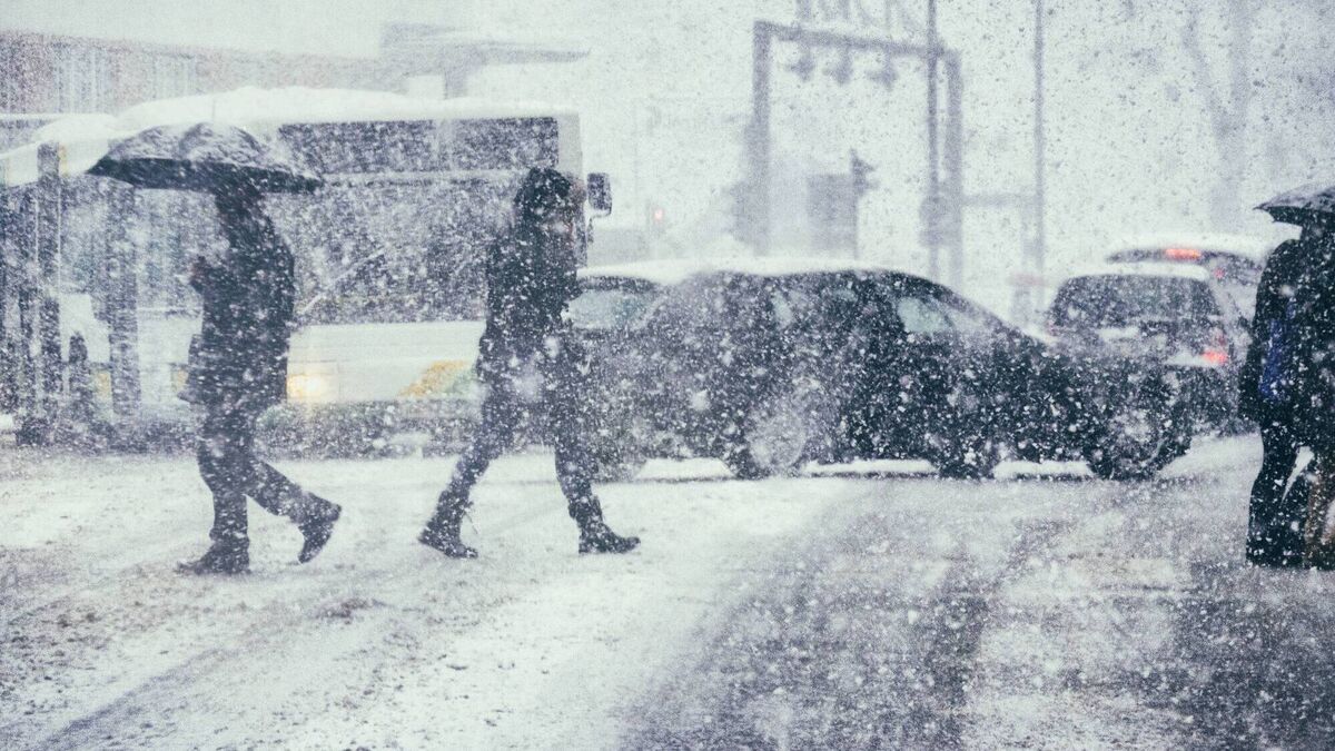 Snow ice warning for Thursday morning