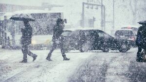 Snow ice warning for Thursday morning