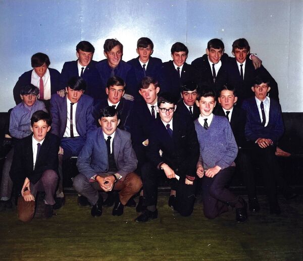 This happy group attended the 1966 Ballybricken Youth Confraternity Social at the Olympia Ballroom 1966.