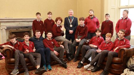 De La Salle Hub Stars celebrated in Mayor's Parlour