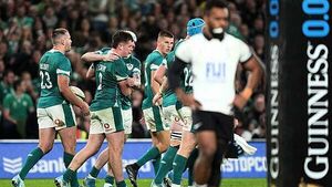 Gus McCarthy scores debut try as Ireland dominate Fiji in Dublin