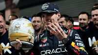 Max Verstappen seals fourth world title as George Russell wins in Las Vegas