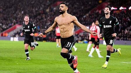 Mohamed Salah’s brace helps Liverpool come from behind to beat Southampton