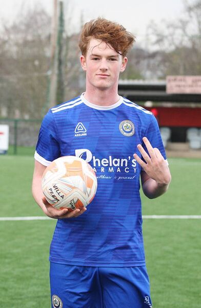 Waterford's hat-trick man Dara O'Brien pictured after the game.