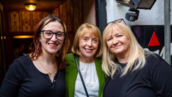Anna Jordan (publican), Róisín Shorthall (Social Democrats Party Co-founder), Mary Roche (Social Democrats candidate for Waterford) Anna Jordan (publican), Róisín Shorthall (Social Democrats Party Co-founder), Mary Roche (Social Democrats candidate for Waterford)