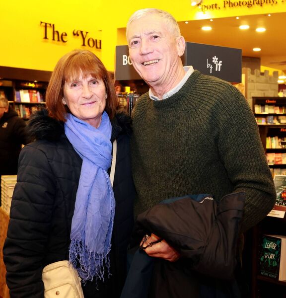 Rita and Michael O'Connor, at The Book Centre for the launch of the Festive Star. Photo: Joe Evans Rita and Michael O'Connor, at The Book Centre for the launch of the Festive Star. Photo: Joe Evans