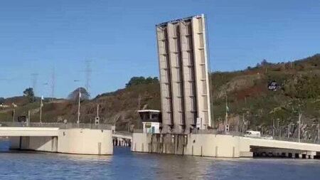 WATCH: Rice Bridge to lift in Waterford