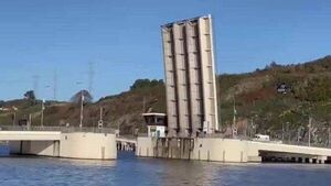 WATCH: Rice Bridge to lift in Waterford