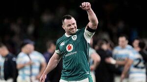 Ireland captain Caelan Doris credits Cian Healy’s longevity to cold showers