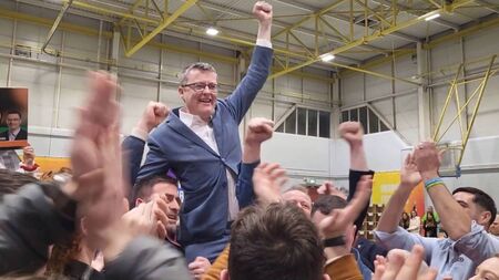 WATCH: The moment David Cullinane takes the first seat in Waterford