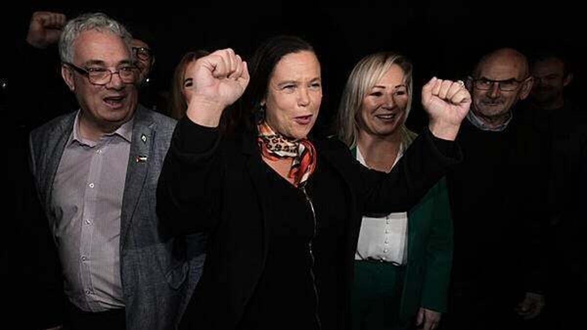Sinn Féin actively pursuing route into government, insists leader McDonald