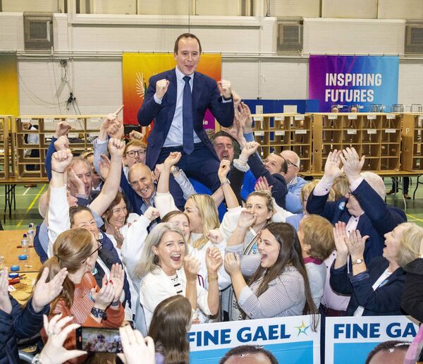 John Cummins of Fine Gael is the second TD elected in Waterford. Photo: Joe Evans John Cummins of Fine Gael is the second TD elected in Waterford. Photo: Joe Evans