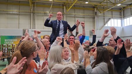 WATCH: Cummins celebrates as he takes the second seat in Waterford