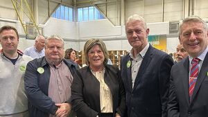 Mayor Jason Murphy and John O’Leary react to Mary Butler victory