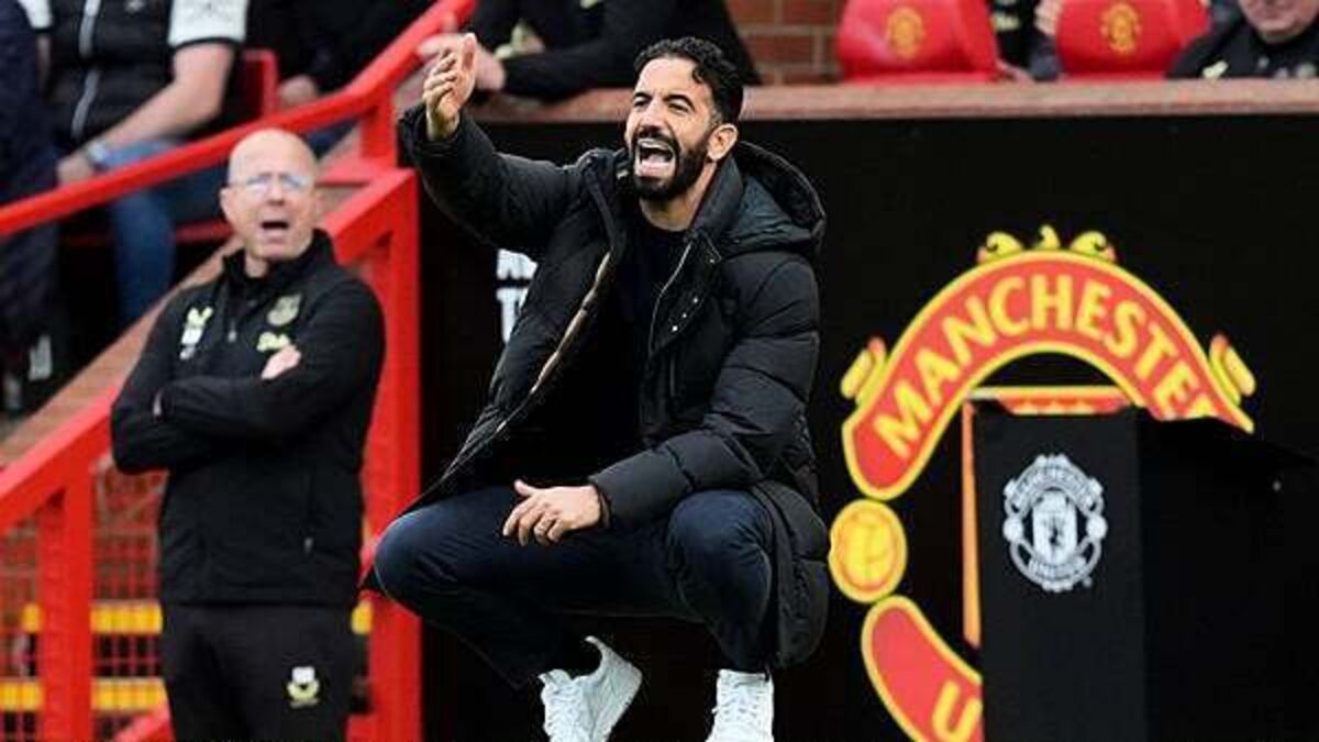Ruben Amorim not getting carried away after Manchester United thrash Everton