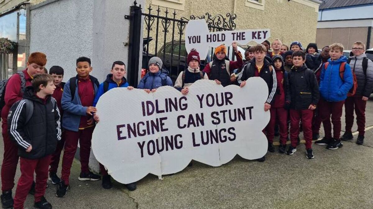 Waterford students run innovative air pollution campaign