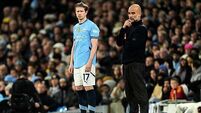 Pep Guardiola denies rumours of a rift with Kevin De Bruyne